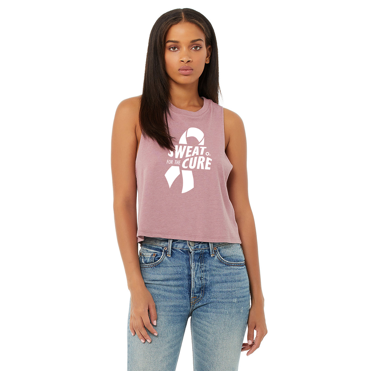 O2 - Susan G. Komen Ladies Crop Tank