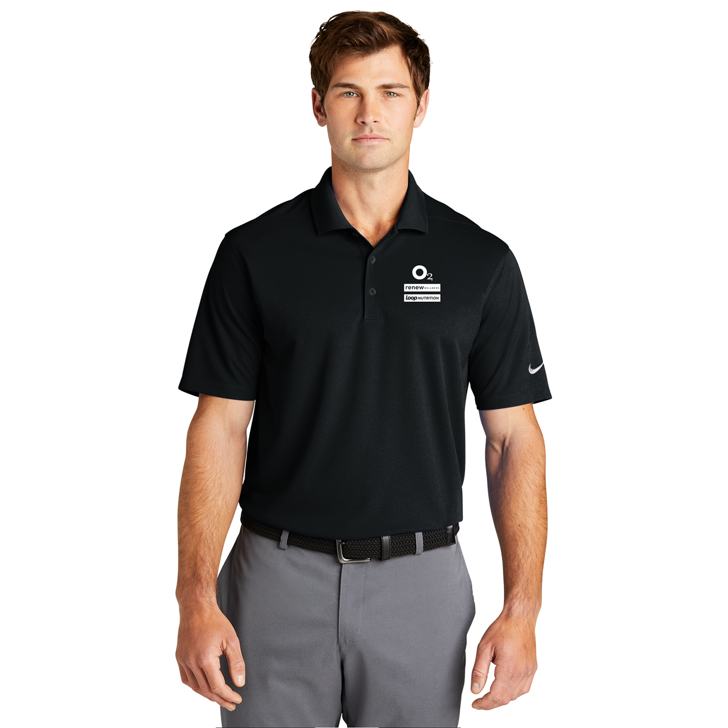 O2 Wellness Bar Men's Nike Polo