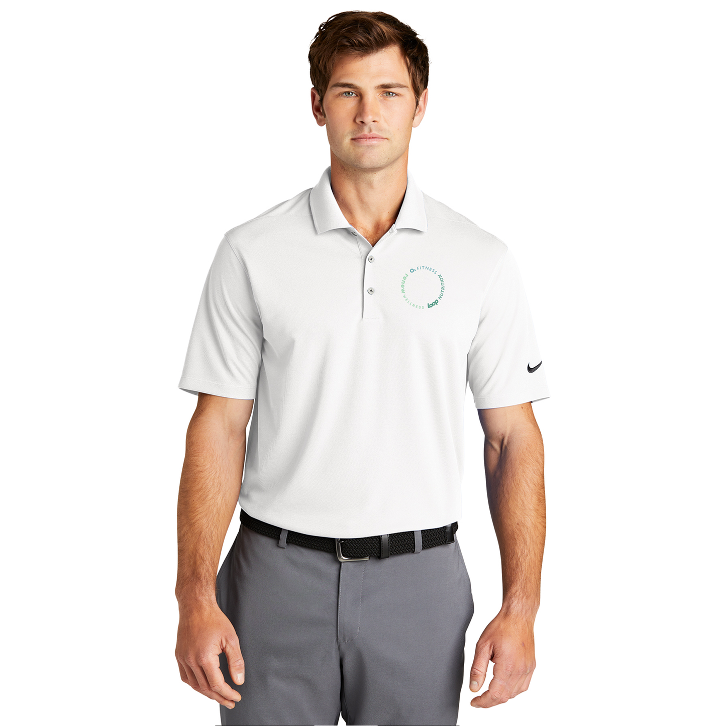 O2 Wellness Men's Nike Polo