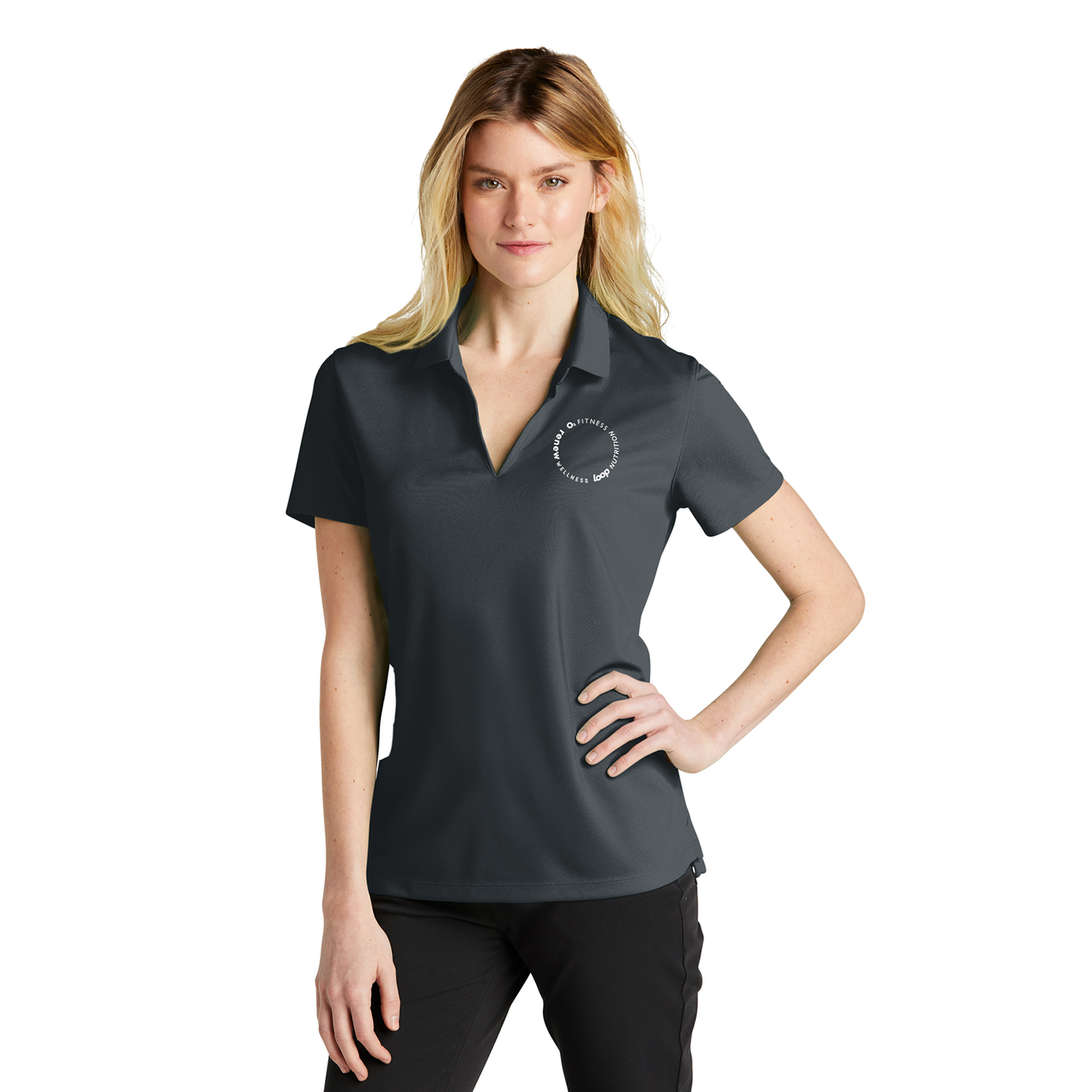 O2 Wellness Ladies Nike Polo