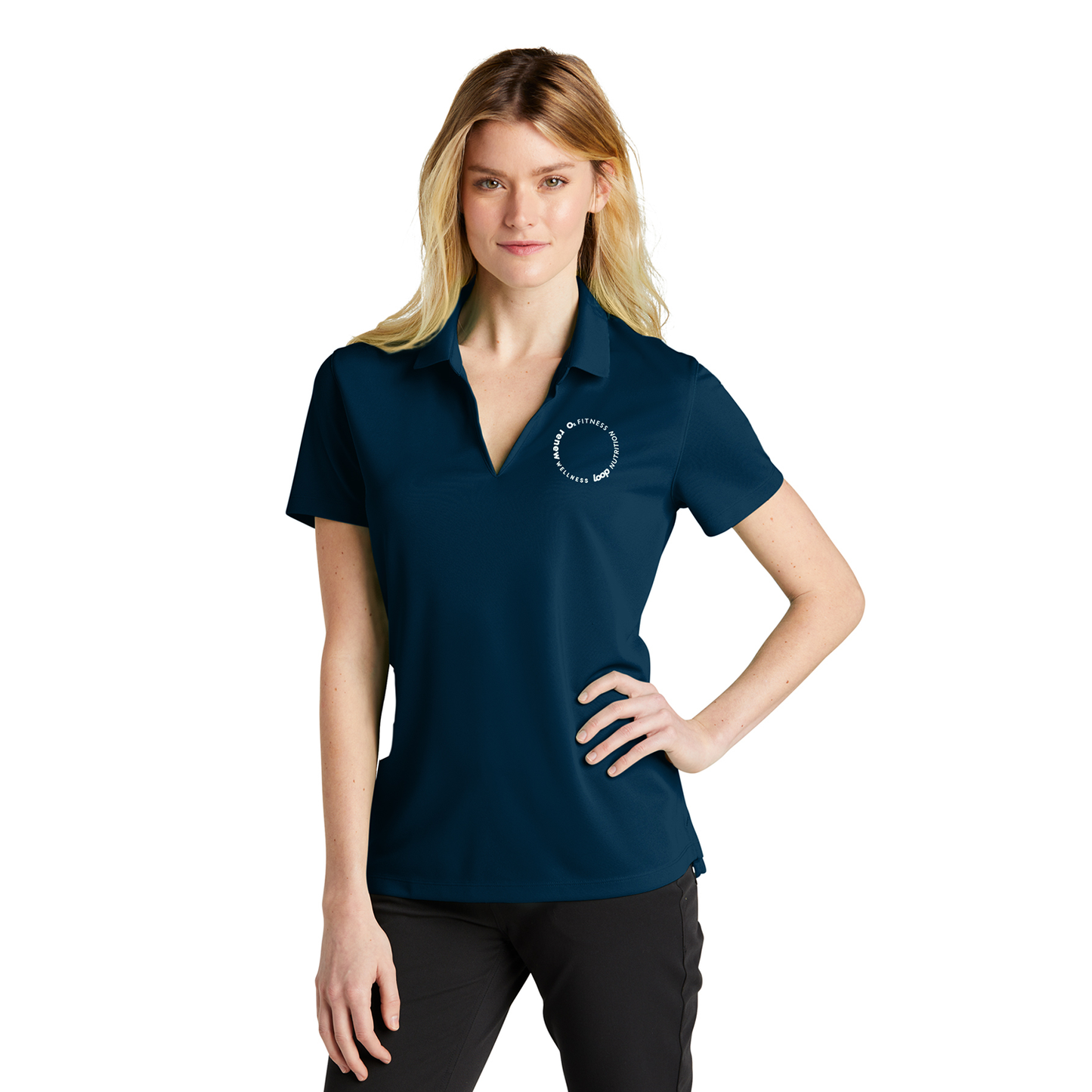 O2 Wellness Ladies Nike Polo