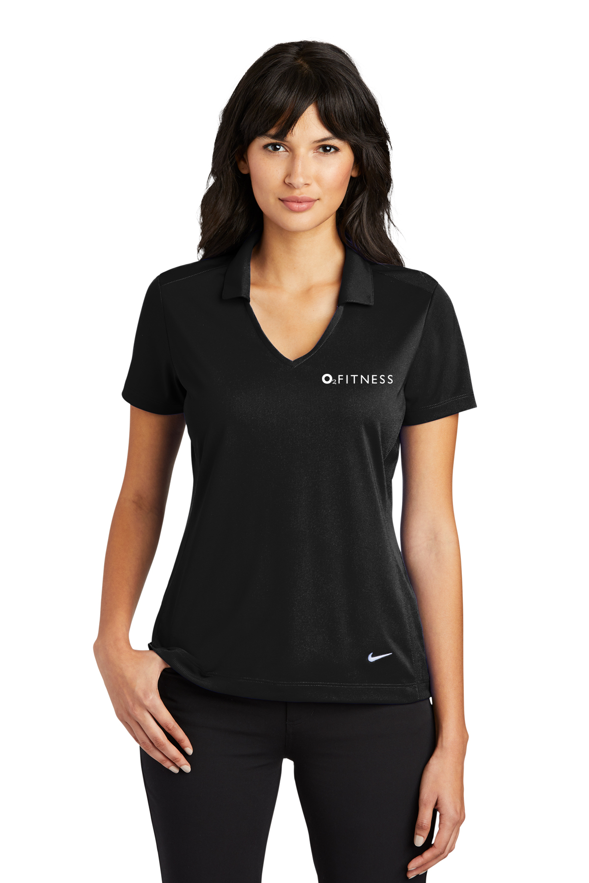 Nike Ladies Dri-Fit Mesh Polo