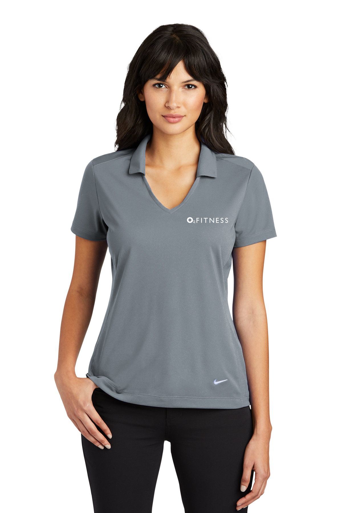 Nike Ladies Dri-Fit Mesh Polo